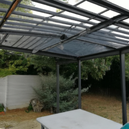 Aménagement de pergola avec fermeture loggia en PVC Bischwiller